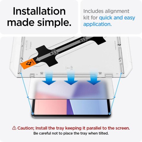 Spigen GLAS.TR EZ FIT - Szkło hartowane do iPad Air 13" (M2, 2024) (Przezroczysty) Spigen GLAS.TR EZ FIT - Szkło hartowane do iPad Air 13" (M2, 2024) (Przezroczysty)