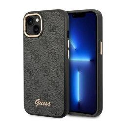 Guess 4G Metal Camera Outline Case - Etui iPhone 14 (czarny)