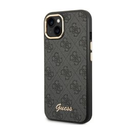 Guess 4G Metal Camera Outline Case - Etui iPhone 14 (czarny)