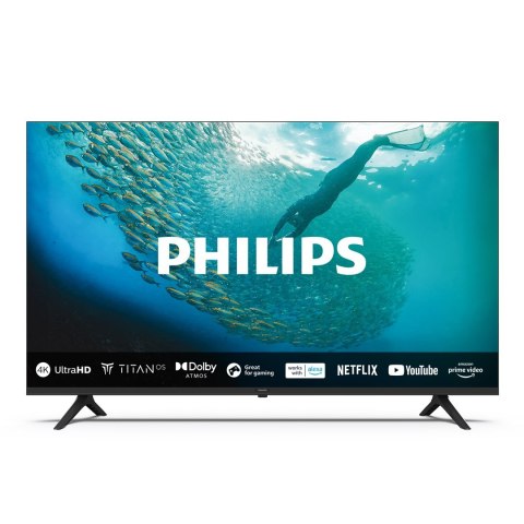 Telewizor Philips 50PUS7009/12 LED 50'' 4K Ultra HD Titan OS Dolby Atmos Czarny Telewizor Philips 50PUS7009/12 LED 50'' 4K Ultra HD Titan OS Dolby Atmos Czarny