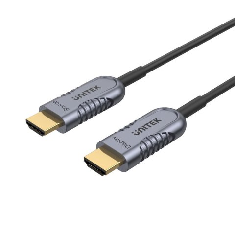 UNITEK KABEL OPTYCZNY HDMI 2.1 Active Optical Cable, 8K, 4K120HZ,5M UNITEK KABEL OPTYCZNY HDMI 2.1 Active Optical Cable, 8K, 4K120HZ,5M