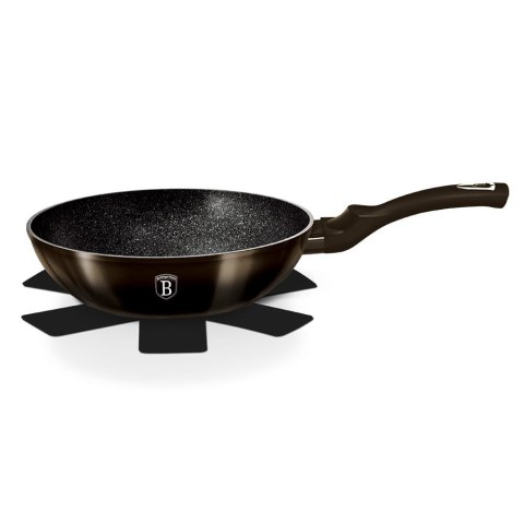 WOK Z POWŁOKĄ GRANITOWĄ 28CM BERLINGER HAUS SHINY BLACK BH-6610 WOK Z POWŁOKĄ GRANITOWĄ 28CM BERLINGER HAUS SHINY BLACK BH-6610