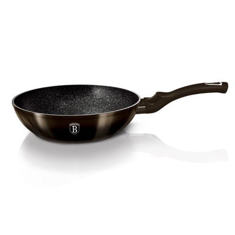WOK Z POWŁOKĄ GRANITOWĄ 28CM BERLINGER HAUS SHINY BLACK BH-6610 WOK Z POWŁOKĄ GRANITOWĄ 28CM BERLINGER HAUS SHINY BLACK BH-6610