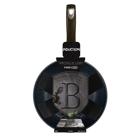 WOK Z POWŁOKĄ GRANITOWĄ 28CM BERLINGER HAUS SHINY BLACK BH-6610 WOK Z POWŁOKĄ GRANITOWĄ 28CM BERLINGER HAUS SHINY BLACK BH-6610