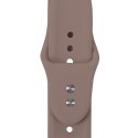 Crong Liquid - Pasek do Apple Watch 38/40/41 mm (brązowy)
