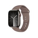 Crong Liquid - Pasek do Apple Watch 38/40/41 mm (brązowy)