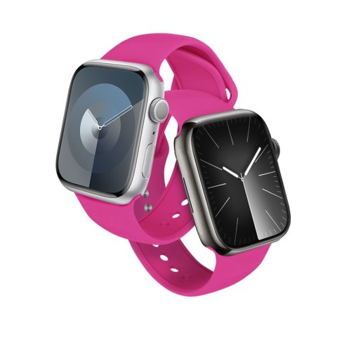 Crong Liquid - Pasek do Apple Watch 38/40/41 mm (różowy) Crong Liquid - Pasek do Apple Watch 38/40/41 mm (różowy)