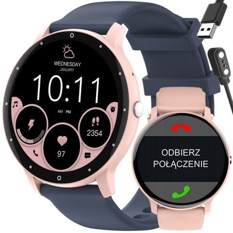 SMARTWATCH UNISEX GRAVITY GT1-7 PRO - ROZMOWY BLUETOOTH, DODATKOWY PASEK (sg027g) SMARTWATCH UNISEX GRAVITY GT1-7 PRO - ROZMOWY BLUETOOTH, DODATKOWY PASEK (sg027g)