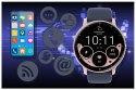 SMARTWATCH UNISEX GRAVITY GT1-7 PRO - ROZMOWY BLUETOOTH, DODATKOWY PASEK (sg027g)