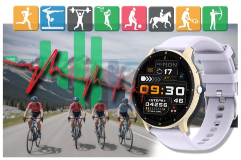 SMARTWATCH UNISEX GRAVITY GT1-8 PRO - ROZMOWY BLUETOOTH, DODATKOWY PASEK (sg027h) SMARTWATCH UNISEX GRAVITY GT1-8 PRO - ROZMOWY BLUETOOTH, DODATKOWY PASEK (sg027h)
