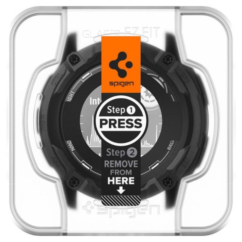 Spigen GLAS.TR EZ FIT 2-Pack - Szkło hartowane do Garmin Instinct 2X Solar (2 szt) Spigen GLAS.TR EZ FIT 2-Pack - Szkło hartowane do Garmin Instinct 2X Solar (2 szt)