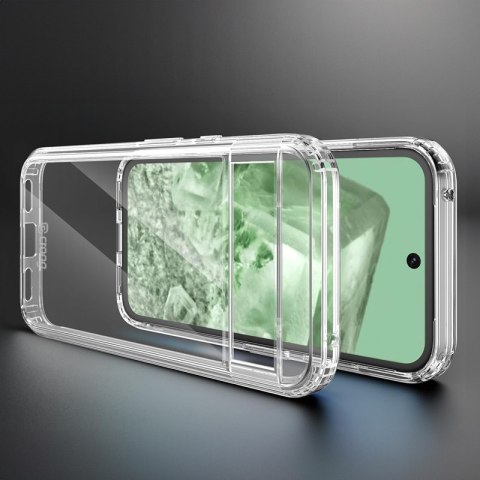 Crong Crystal Shield Cover - Etui Google Pixel 8A (przezroczysty) Crong Crystal Shield Cover - Etui Google Pixel 8A (przezroczysty)