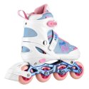 NA18168A ŁYŻWOROLKI PRINCESS BIAŁE ROZM.M (35-38) NILS EXTREME