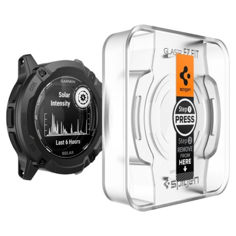 Spigen GLAS.TR EZ FIT 2-Pack - Szkło hartowane do Garmin Instinct 2X Solar (2 szt) Spigen GLAS.TR EZ FIT 2-Pack - Szkło hartowane do Garmin Instinct 2X Solar (2 szt)
