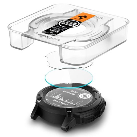 Spigen GLAS.TR EZ FIT 2-Pack - Szkło hartowane do Garmin Instinct 2X Solar (2 szt) Spigen GLAS.TR EZ FIT 2-Pack - Szkło hartowane do Garmin Instinct 2X Solar (2 szt)