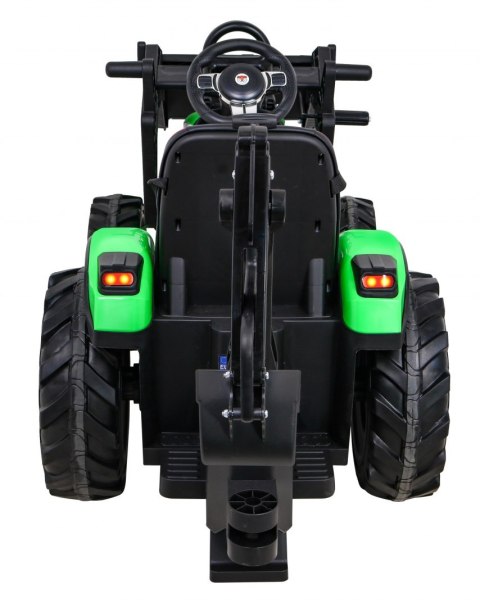 Pojazd Traktor Z Przyczepą 720-T Zielony Pojazd Traktor Z Przyczepą 720-T Zielony