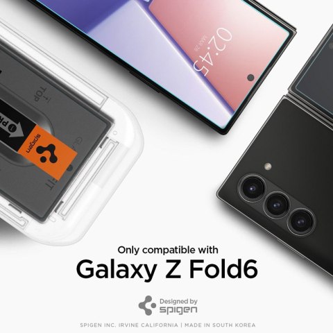 Spigen Glas.TR EZ Fit 2-Pack - Szkło hartowane do Samsung Galax Z Fold 6 (2 sztuki) Spigen Glas.TR EZ Fit 2-Pack - Szkło hartowane do Samsung Galax Z Fold 6 (2 sztuki)