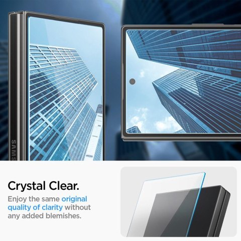 Spigen Glas.TR EZ Fit 2-Pack - Szkło hartowane do Samsung Galax Z Fold 6 (2 sztuki) Spigen Glas.TR EZ Fit 2-Pack - Szkło hartowane do Samsung Galax Z Fold 6 (2 sztuki)