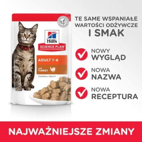 HILL'S SP Feline Adult Turkey 85g dla kota HILL'S SP Feline Adult Turkey 85g dla kota