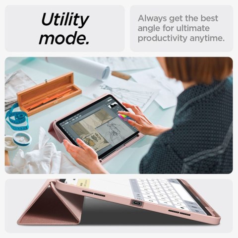 Spigen Urban Fit - Etui do iPad Air 13" (M2, 2024) (Rose Gold) Spigen Urban Fit - Etui do iPad Air 13" (M2, 2024) (Rose Gold)