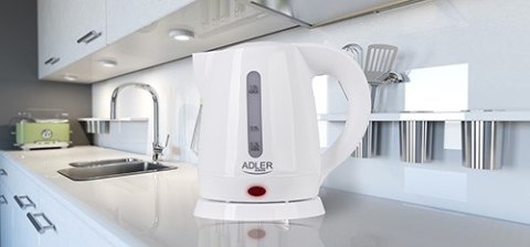 Czajnik elektryczny Adler AD 1272 (1600W 1l; kolor biały) Czajnik elektryczny Adler AD 1272 (1600W 1l; kolor biały)