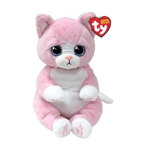 Beanie Bellies Lillibelle - różowy kot 24cm Beanie Bellies Lillibelle - różowy kot 24cm