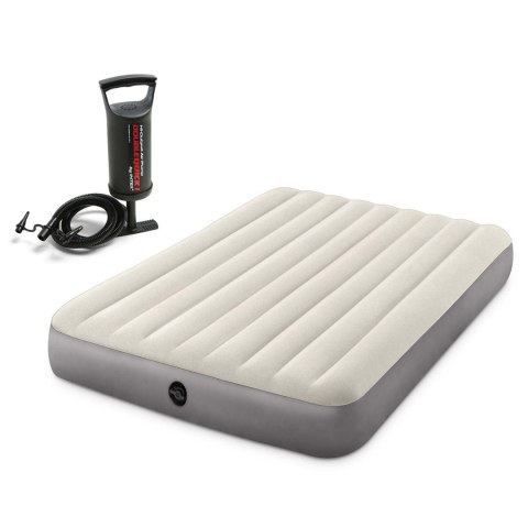 Materac dmuchany dwuosobowy z pompką tłokową INTEX 64103 - 68612 Materac dmuchany dwuosobowy z pompką tłokową INTEX 64103 - 68612