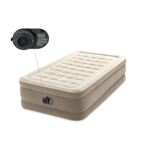 Materac welurowy z pompką 191x99x46 cm INTEX 64426ND Materac welurowy z pompką 191x99x46 cm INTEX 64426ND