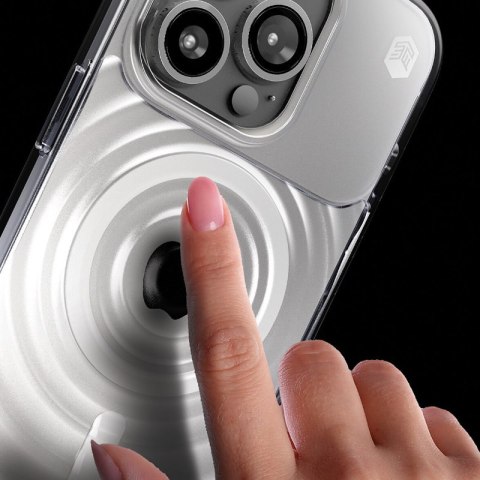 STM Reawaken Ripple MagSafe - Etui antystresowe iPhone 15 Pro (Clear) STM Reawaken Ripple MagSafe - Etui antystresowe iPhone 15 Pro (Clear)