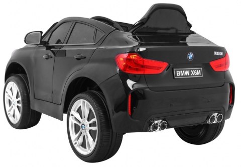 BMW X6M Elektryczne Autko dla dzieci Czarny + Pilot + EVA + Wolny Start + Panel audio + LED BMW X6M Elektryczne Autko dla dzieci Czarny + Pilot + EVA + Wolny Start + Panel audio + LED