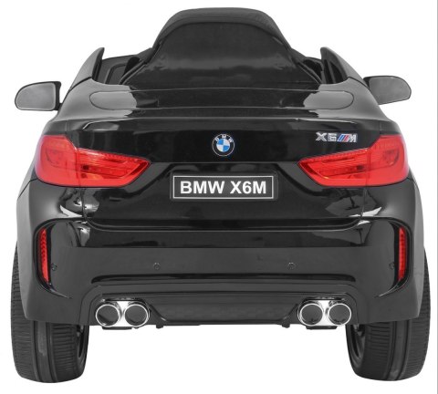 BMW X6M Elektryczne Autko dla dzieci Czarny + Pilot + EVA + Wolny Start + Panel audio + LED BMW X6M Elektryczne Autko dla dzieci Czarny + Pilot + EVA + Wolny Start + Panel audio + LED