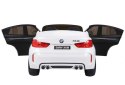 BMW X6M XXL dla 2 dzieci Biały SUV + Pilot + Ekoskóra
