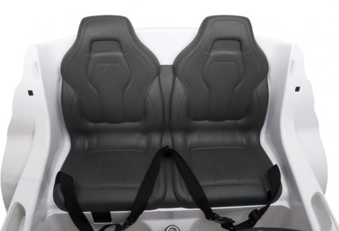 BMW X6M XXL dla 2 dzieci Biały SUV + Pilot + Ekoskóra BMW X6M XXL dla 2 dzieci Biały SUV + Pilot + Ekoskóra