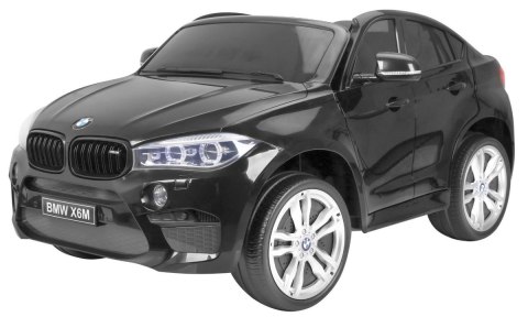 BMW X6M XXL dla 2 dzieci Czarny SUV + Pilot + Ekoskóra BMW X6M XXL dla 2 dzieci Czarny SUV + Pilot + Ekoskóra