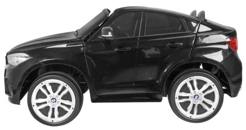 BMW X6M XXL dla 2 dzieci Czarny SUV + Pilot + Ekoskóra BMW X6M XXL dla 2 dzieci Czarny SUV + Pilot + Ekoskóra