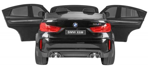 BMW X6M XXL dla 2 dzieci Czarny SUV + Pilot + Ekoskóra BMW X6M XXL dla 2 dzieci Czarny SUV + Pilot + Ekoskóra