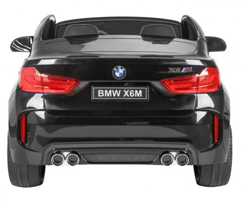 BMW X6M XXL dla 2 dzieci Czarny SUV + Pilot + Ekoskóra BMW X6M XXL dla 2 dzieci Czarny SUV + Pilot + Ekoskóra