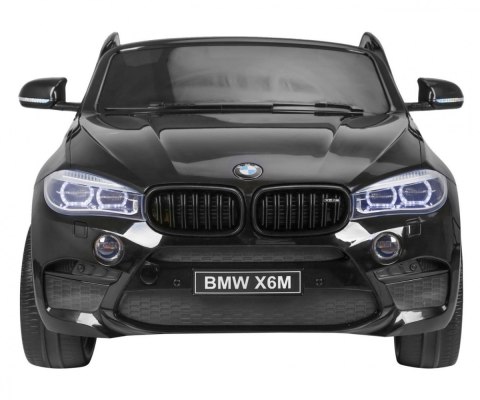 BMW X6M XXL dla 2 dzieci Czarny SUV + Pilot + Ekoskóra BMW X6M XXL dla 2 dzieci Czarny SUV + Pilot + Ekoskóra