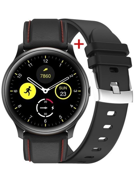 SMARTWATCH MĘSKI G. Rossi G.RSWSF1-1A1-1 black + dodatkowy PASEK (sg003e) SMARTWATCH MĘSKI G. Rossi G.RSWSF1-1A1-1 black + dodatkowy PASEK (sg003e)