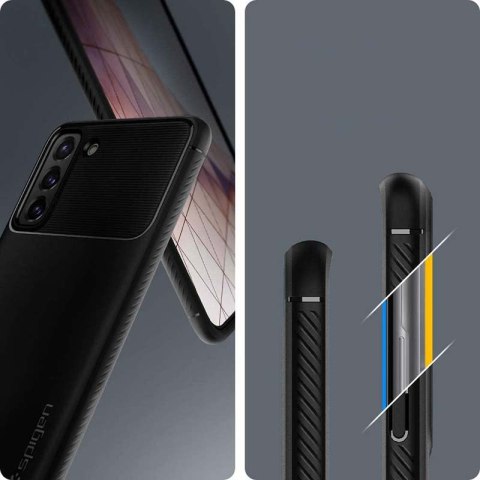 Spigen Rugged Armor - Etui do Samsung Galaxy S21 5G (Czarny) Spigen Rugged Armor - Etui do Samsung Galaxy S21 5G (Czarny)