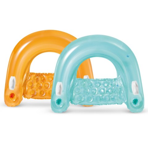 Fotel do pływania z uchwytami 147 x 99 cm INTEX 58859 niebieski Fotel do pływania z uchwytami 147 x 99 cm INTEX 58859 niebieski