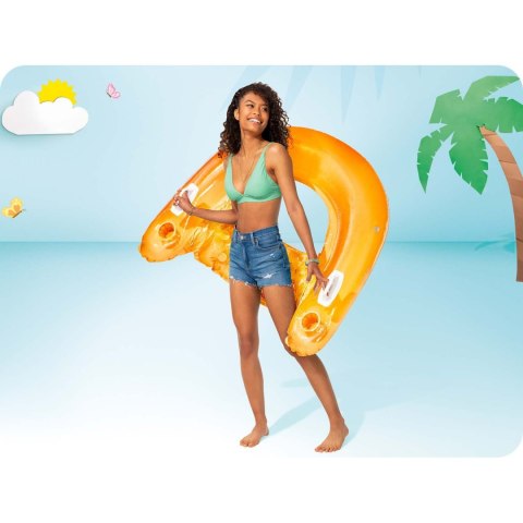 Fotel do pływania z uchwytami 147 x 99 cm INTEX 58859 niebieski Fotel do pływania z uchwytami 147 x 99 cm INTEX 58859 niebieski
