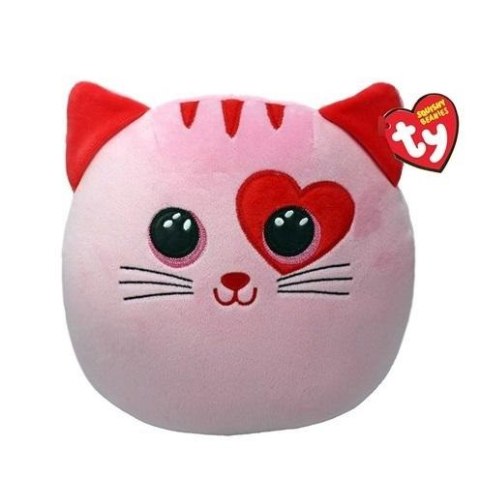 Squishy Beanies Flirt - różowy kot 30cm Squishy Beanies Flirt - różowy kot 30cm