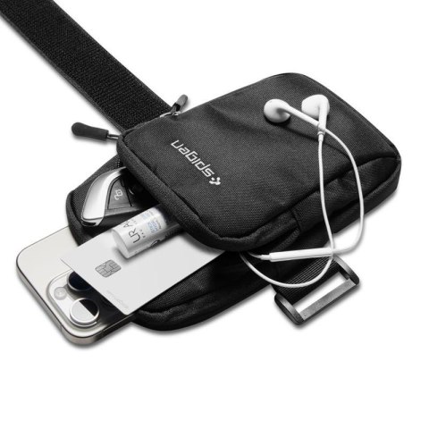 Spigen A702 Dynamic Shield Armband - Etui / Sportowa opaska na ramię na smartfon do 6.9" (Czarny) Spigen A702 Dynamic Shield Armband - Etui / Sportowa opaska na ramię na smartfon do 6.9" (Czarny)
