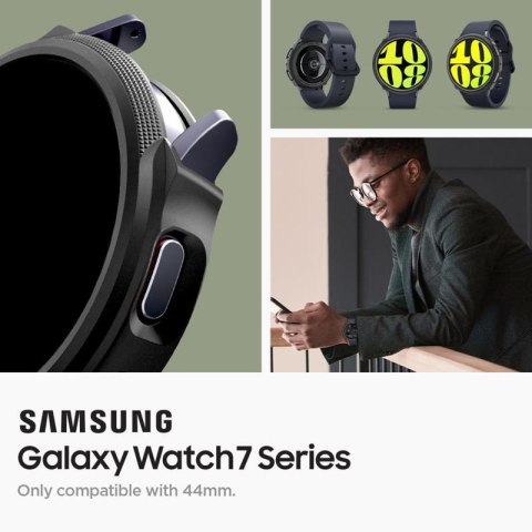 Spigen Liquid Air - Obudowa do Samsung Galaxy Watch 7 44 mm (Matte Black) Spigen Liquid Air - Obudowa do Samsung Galaxy Watch 7 44 mm (Matte Black)