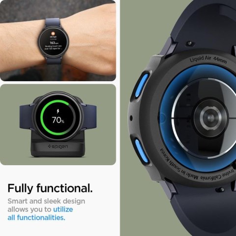 Spigen Liquid Air - Obudowa do Samsung Galaxy Watch 7 44 mm (Matte Black) Spigen Liquid Air - Obudowa do Samsung Galaxy Watch 7 44 mm (Matte Black)