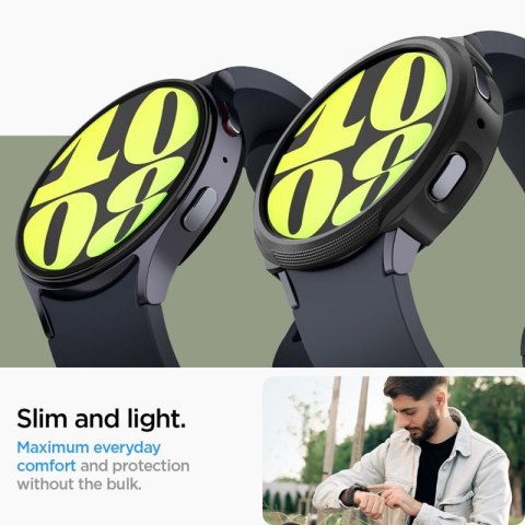 Spigen Liquid Air - Obudowa do Samsung Galaxy Watch 7 44 mm (Matte Black) Spigen Liquid Air - Obudowa do Samsung Galaxy Watch 7 44 mm (Matte Black)