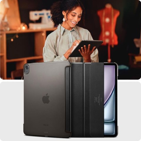 Spigen Smart Fold - Etui do iPad Air 13" (M2, 2024) (Black) Spigen Smart Fold - Etui do iPad Air 13" (M2, 2024) (Black)