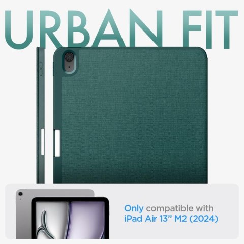 Spigen Urban Fit - Etui do iPad Air 13" (M2, 2024) (Midnight Green) Spigen Urban Fit - Etui do iPad Air 13" (M2, 2024) (Midnight Green)