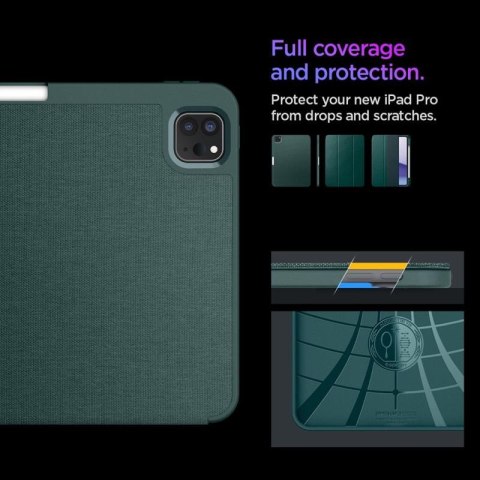 Spigen Urban Fit - Etui do iPad Pro 11" (M4, 2024) (Midnight Green) Spigen Urban Fit - Etui do iPad Pro 11" (M4, 2024) (Midnight Green)